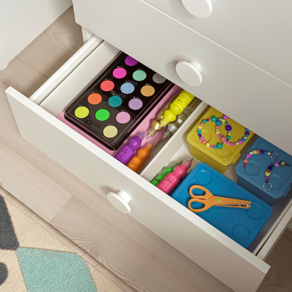 IKEA GODISHUS Cómoda De 3 Cajones Blanco 60x40x60 Cm