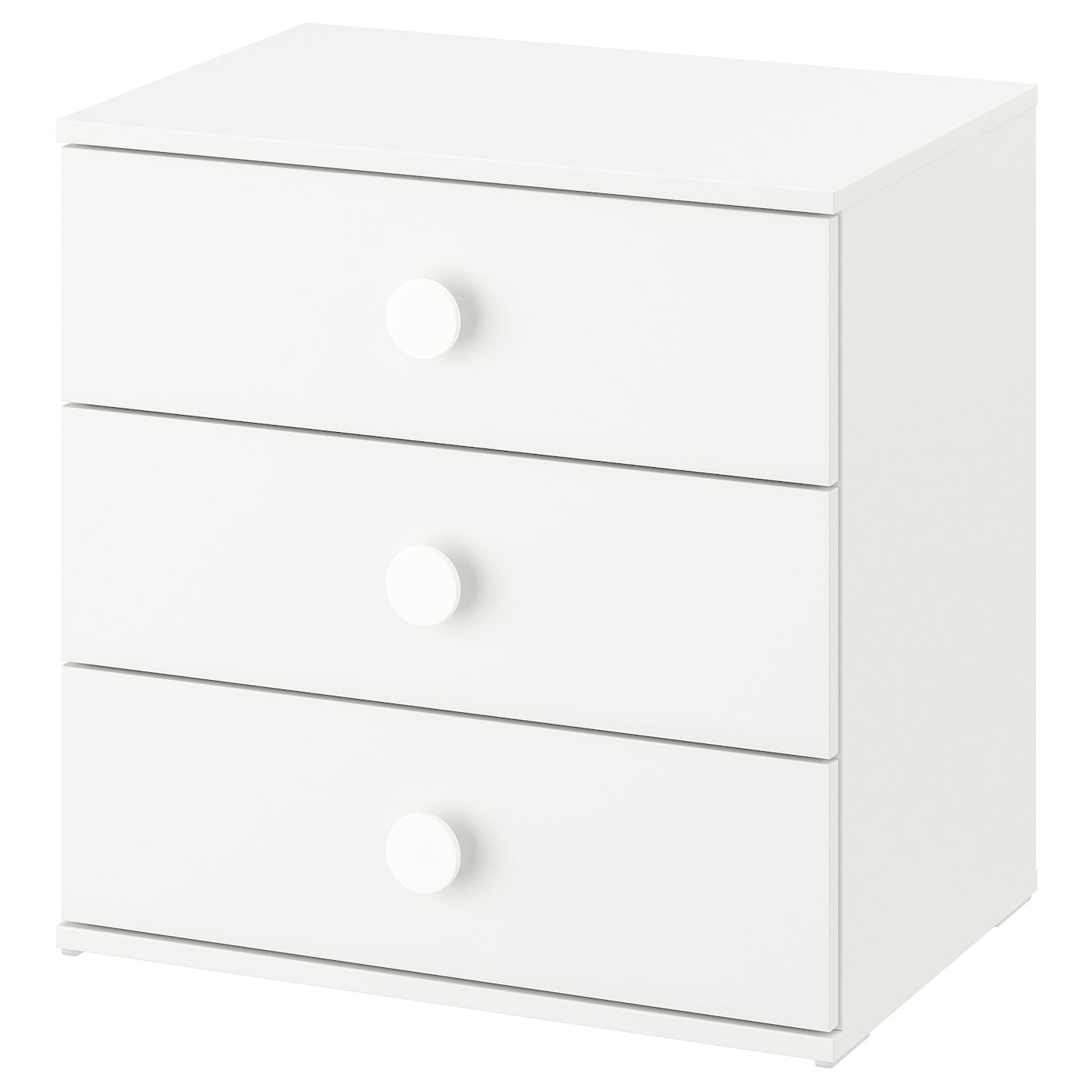 IKEA GODISHUS Cómoda de 3 cajones blanco 60x40x60 cm