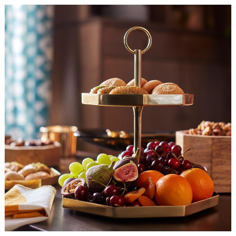 IKEA GOKVÄLLÅ Bandejas Servir 2 Alturas 27x27x32 Cm