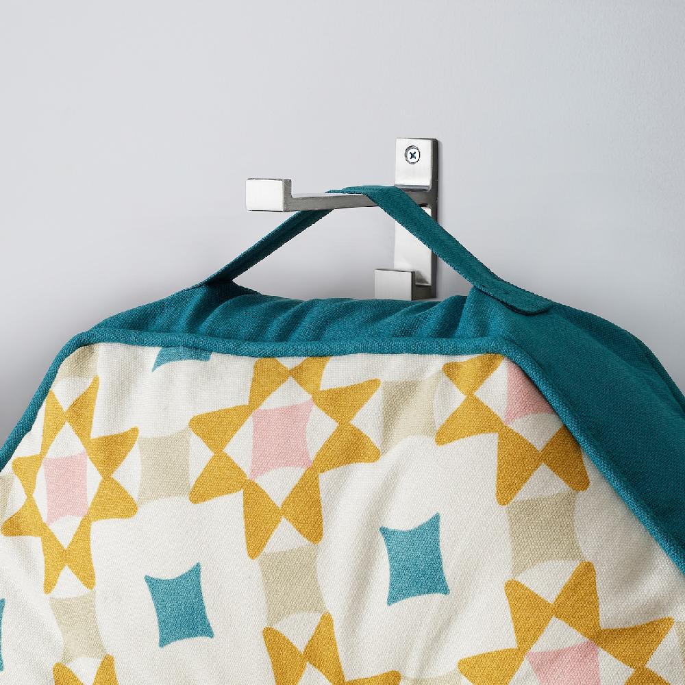 IKEA GOKVÄLLÅ Cojín Suelo Azul/multicolor 45x45x10 Cm