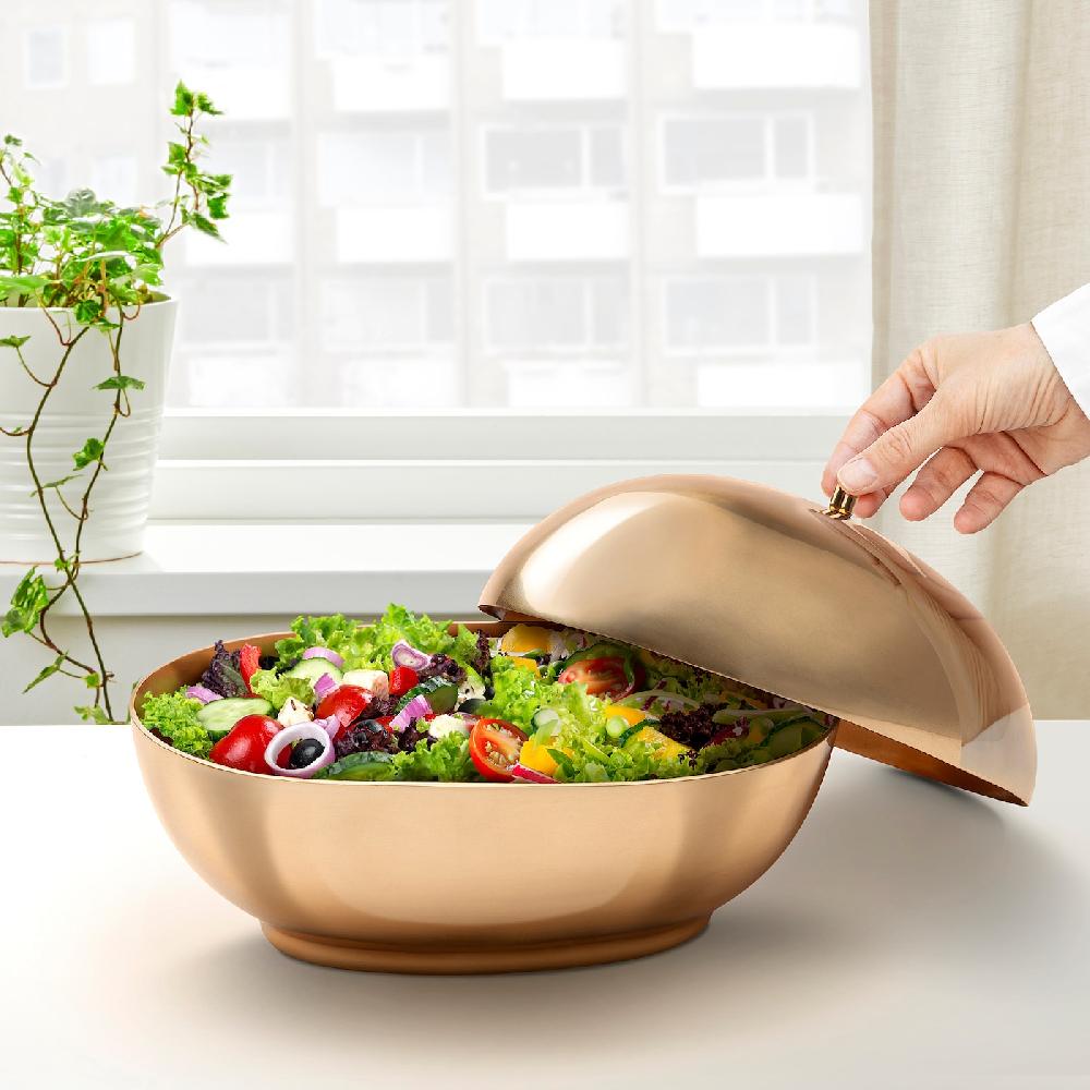 IKEA GOKVÄLLÅ Cuenco Para Servir Con Tapa 32x19x20 Cm