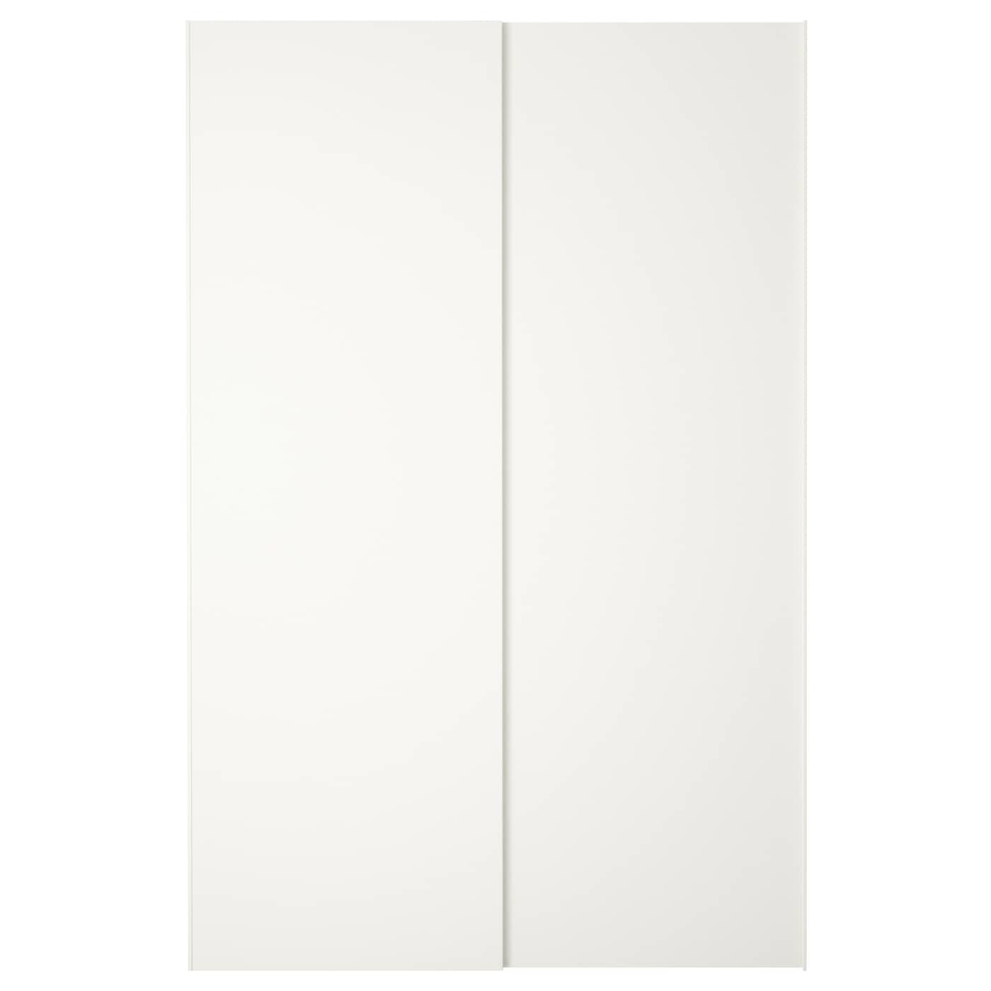 IKEA HASVIK 2 unidades puertas correderas blanco 150x236 cm