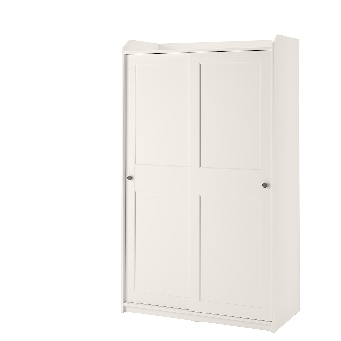IKEA HAUGA Armario con puertas correderas blanco 118x55x199 cm