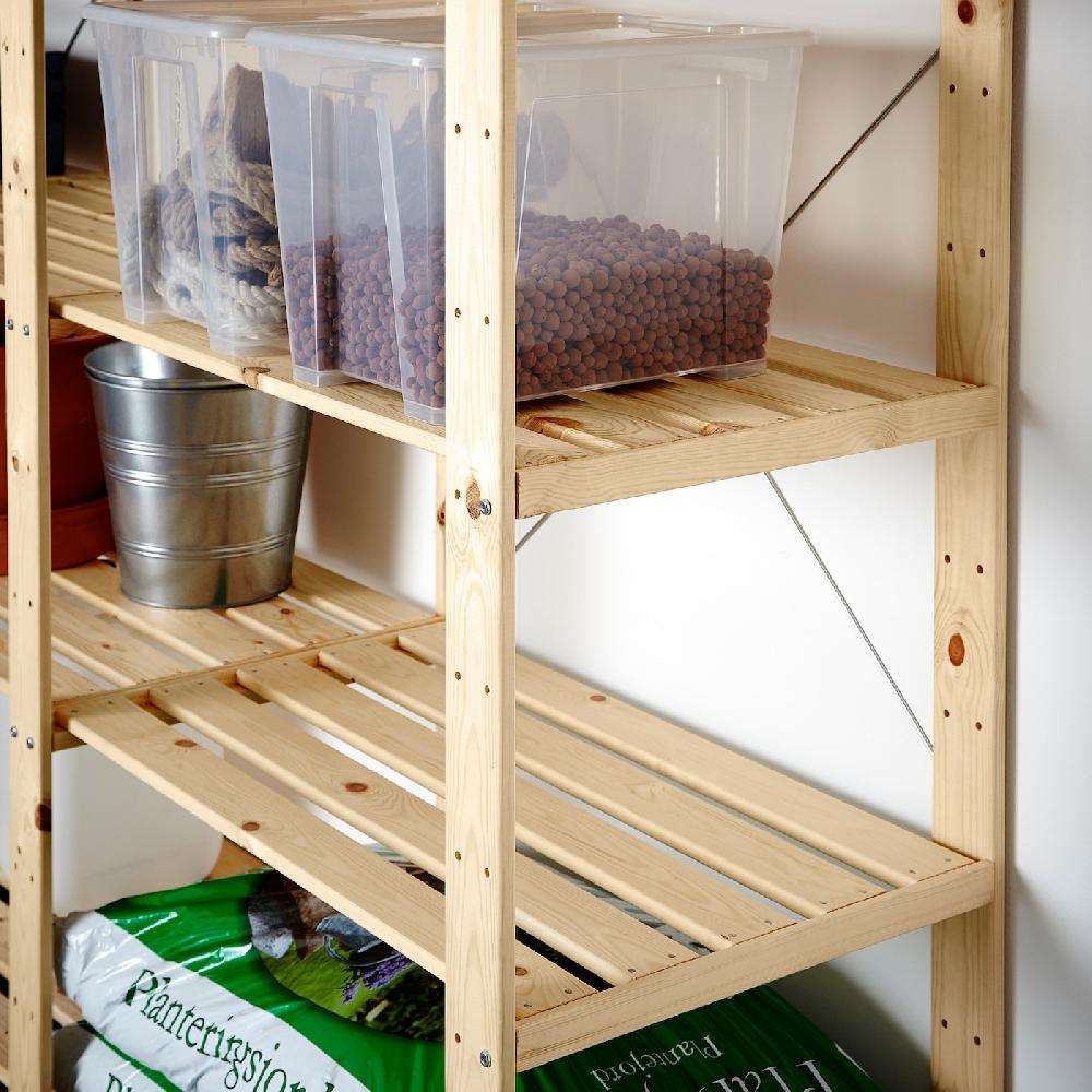 IKEA HEJNE Secciones Con Baldas Madera Conífera 230x50x171 Cm