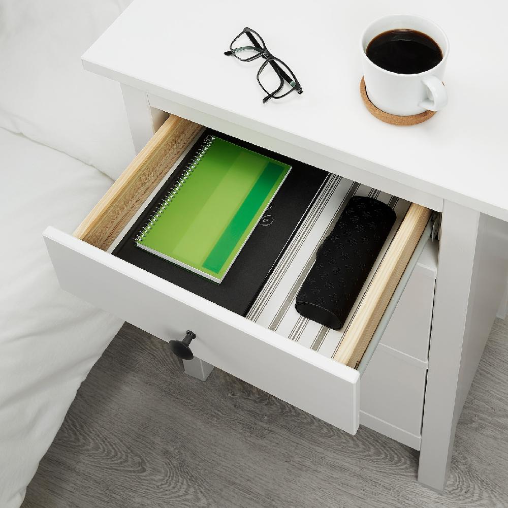 IKEA HEMNES Cómoda De 3 Cajones Tinte Blanco 58x79 Cm