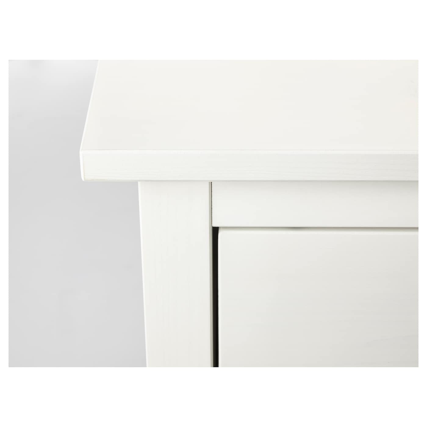 IKEA HEMNES Cómoda De 8 Cajones Tinte Blanco 160x96 Cm