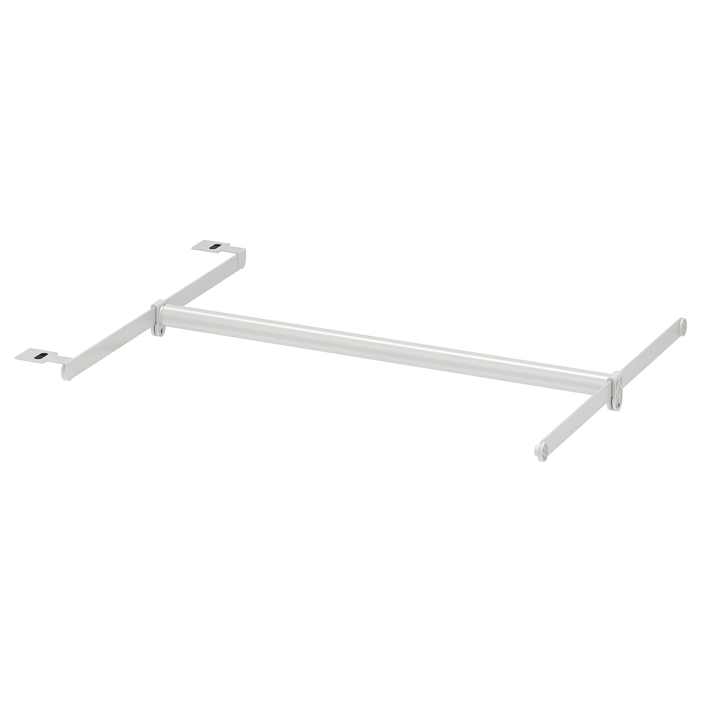 IKEA HJÄLPA Barra +2 rielesuspensión+1fijación regulable/blanco 60-100x55 cm