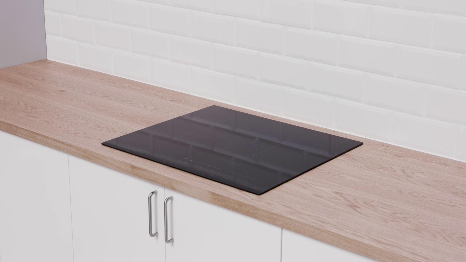 IKEA HÖGKLASSIG Placa De Inducción IKEA 700 Negro 59 Cm