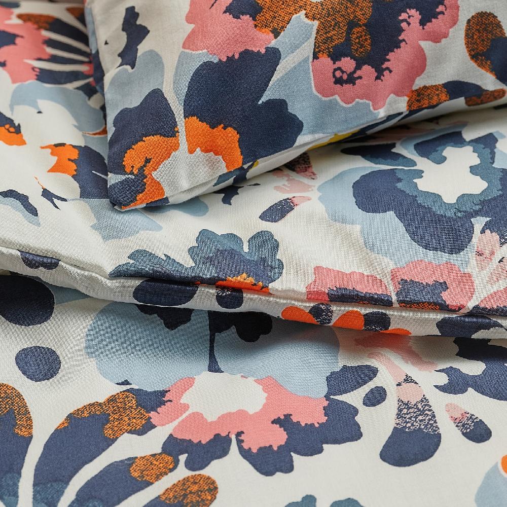 IKEA HÖNSGULLÖRT Funda Nórdica Con Funda De Almohada Motivo Floral/multicolor 150x200/50x60 Cm
