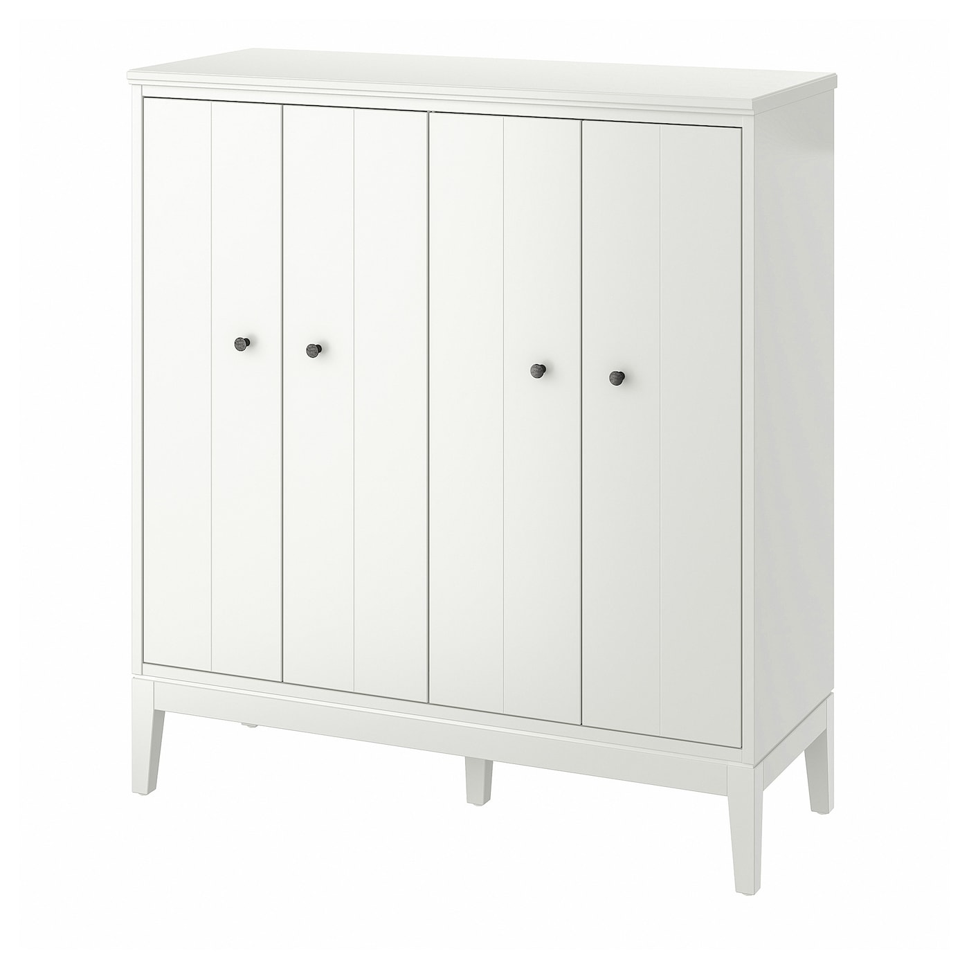 IKEA IDANÄS Armario puertas plegables blanco 121x135 cm