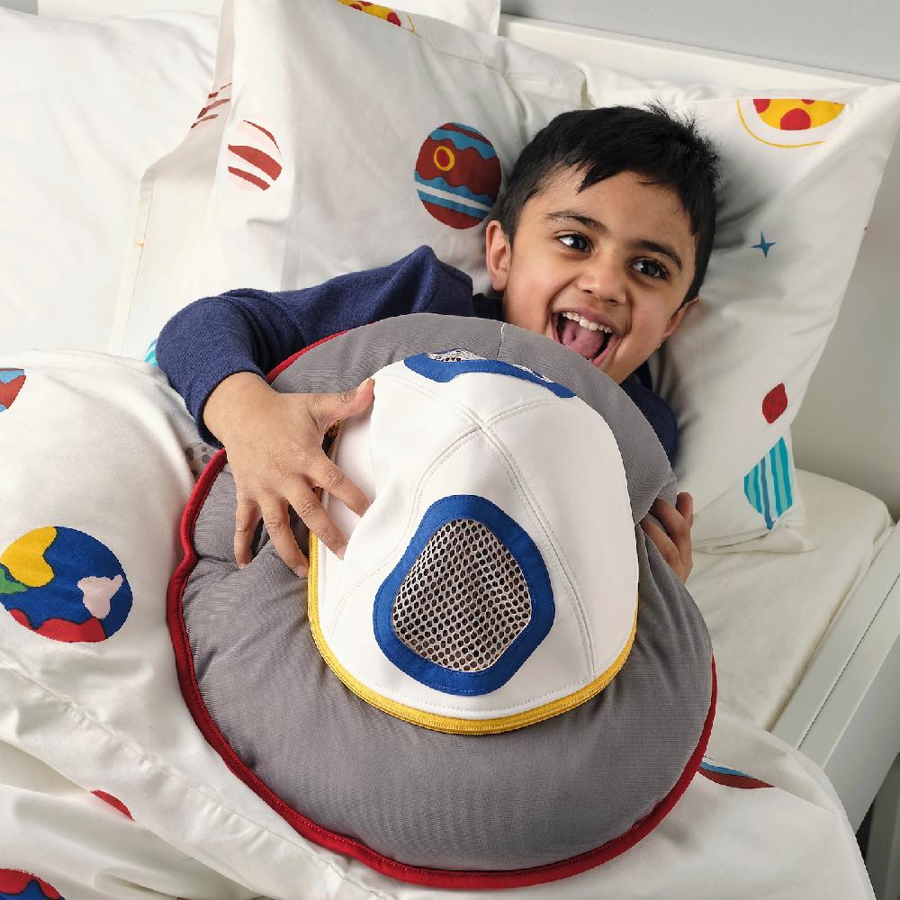 IKEA AFTONSPARV Peluche Nave Espacial/multicolor