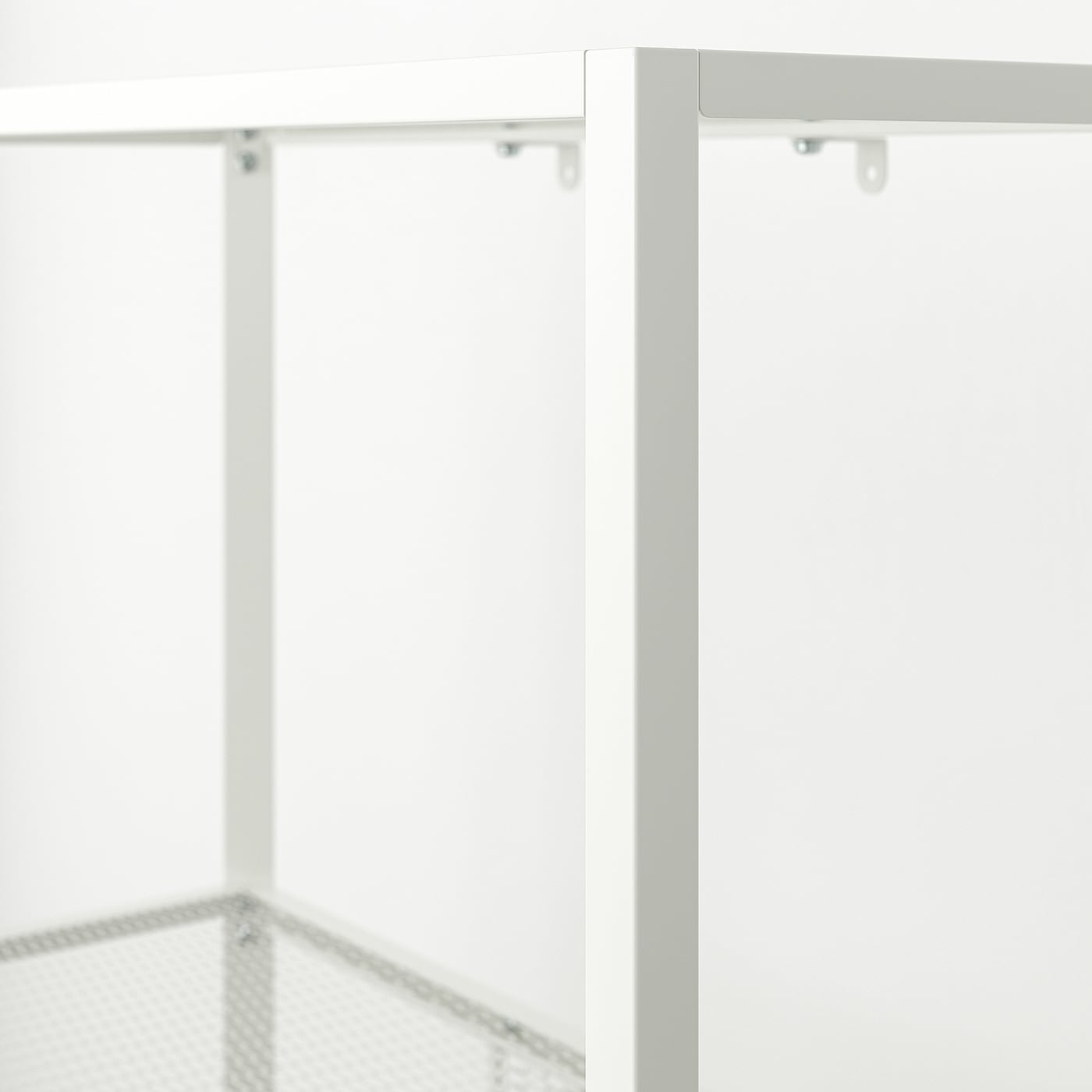IKEA BAGGEBO Estantería Metal/blanco 60x25x116 Cm