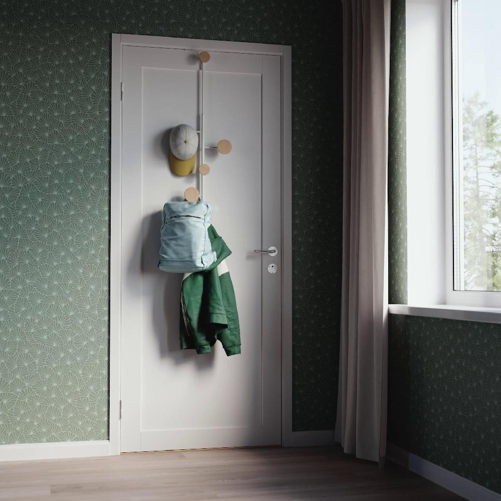 IKEA BÄRFIS Perchero Para Puerta Regulable