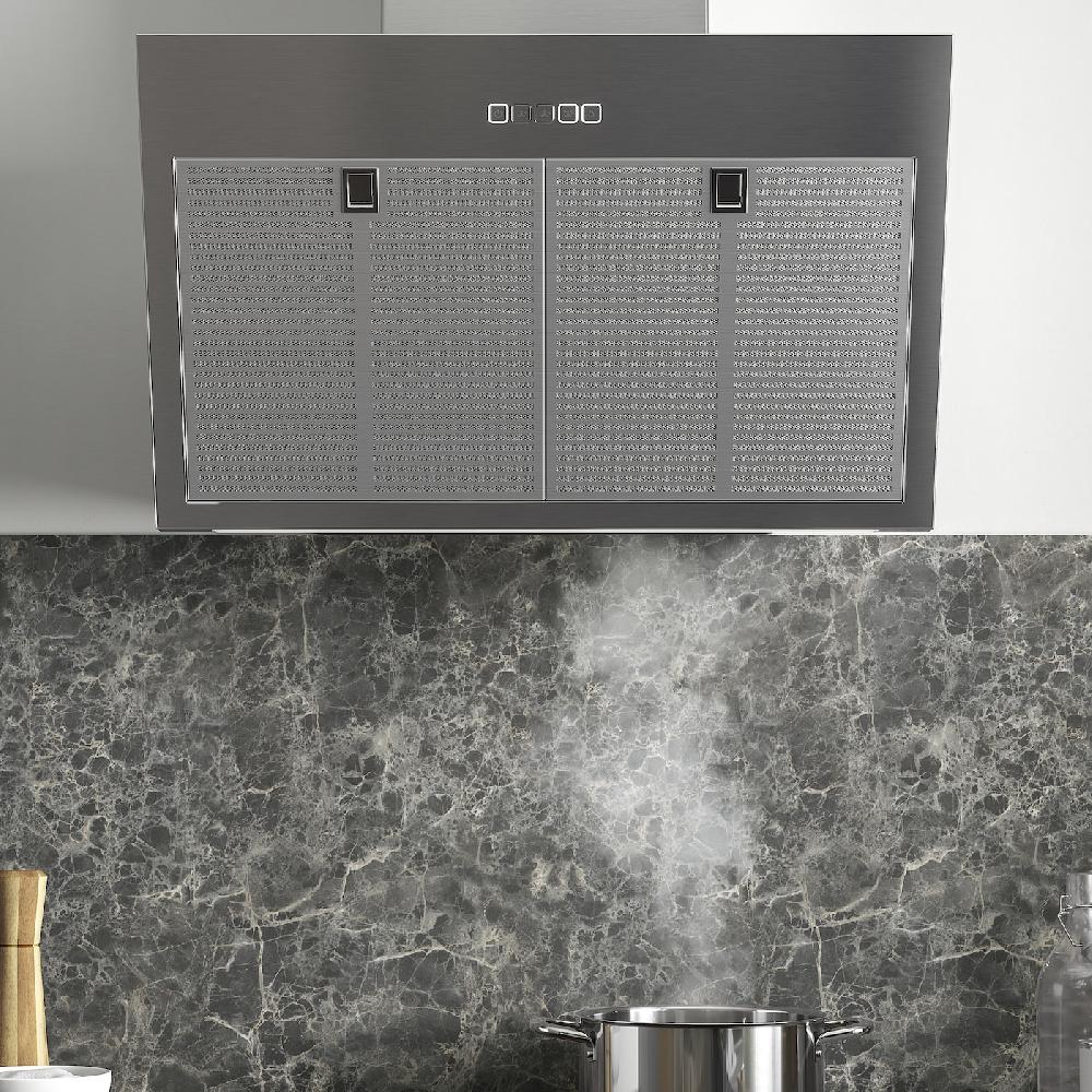 IKEA BEMÖTA Extractor De Pared Col Acinox 70 Cm