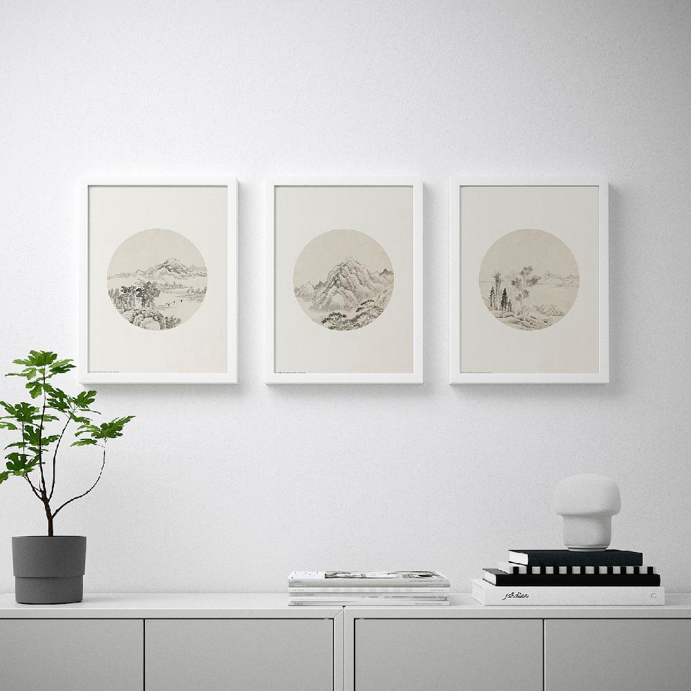 IKEA BILD Lámina Bocetos 30x40 Cm