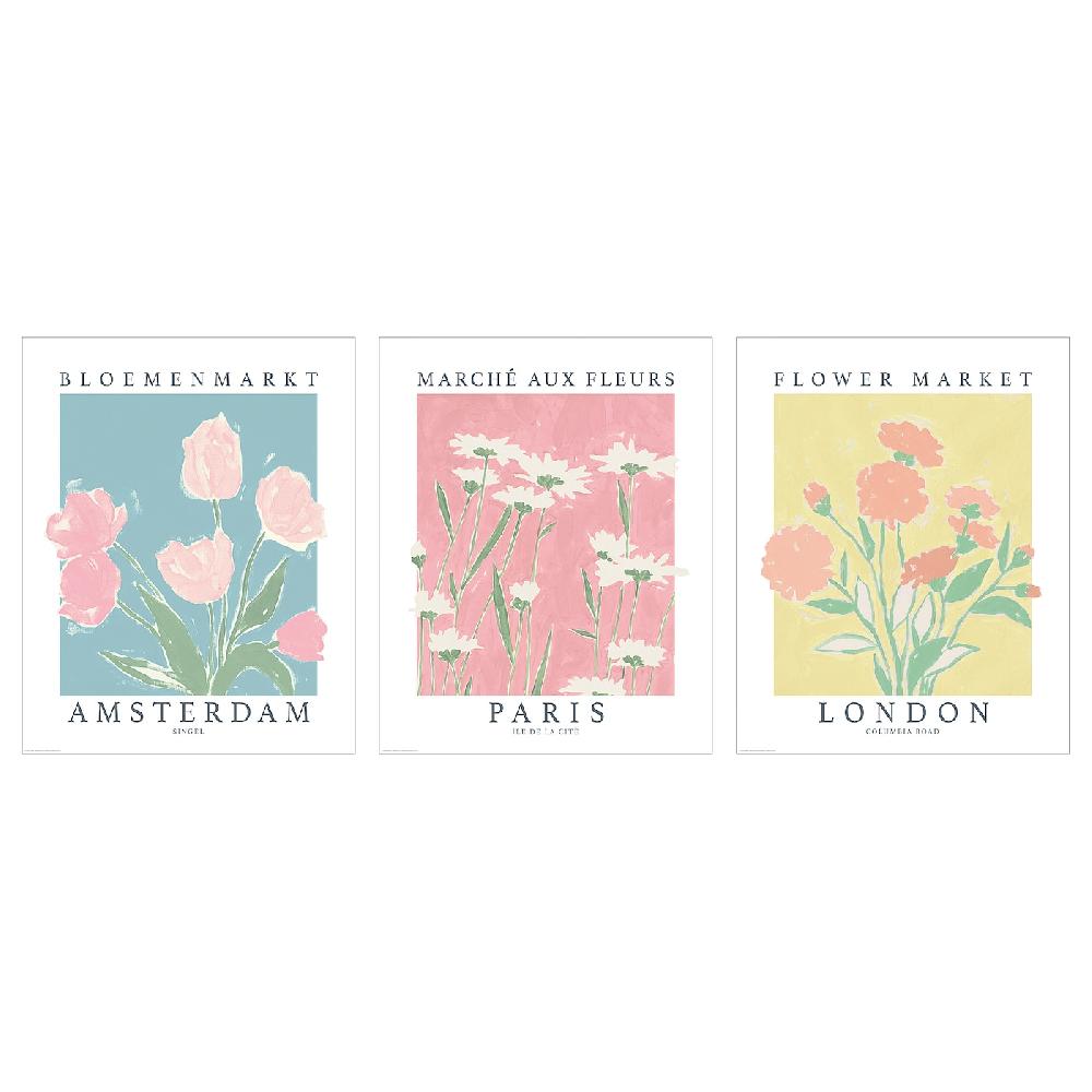 IKEA BILD Lámina mercados de flores 40x50 cm