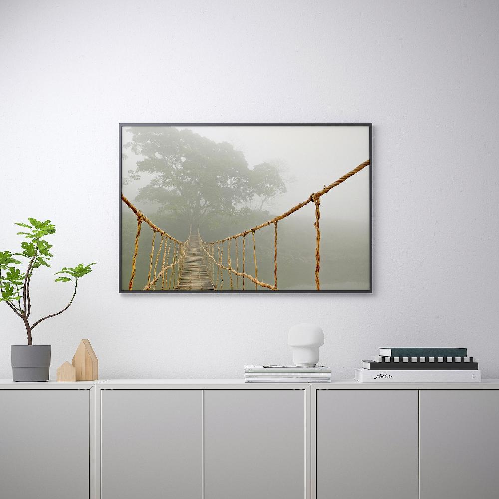 IKEA BILD Lámina Viaje Por La Jungla 91x61 Cm