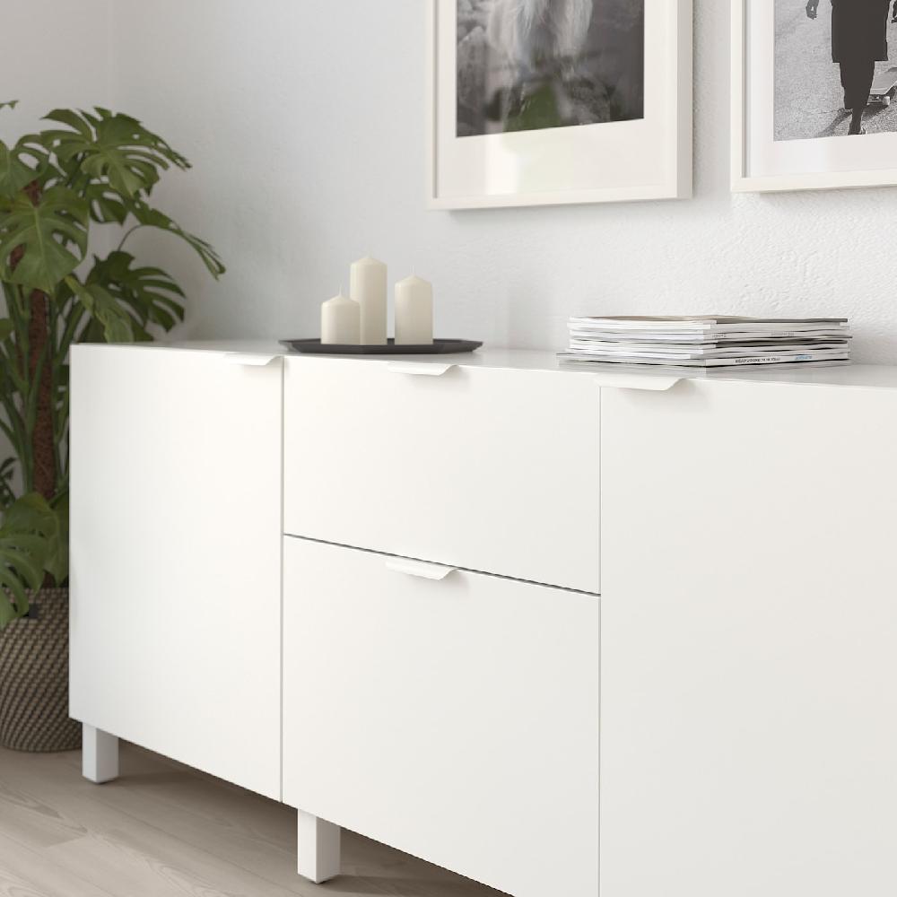 IKEA BILLSBRO Tirador Blanco 120 Mm
