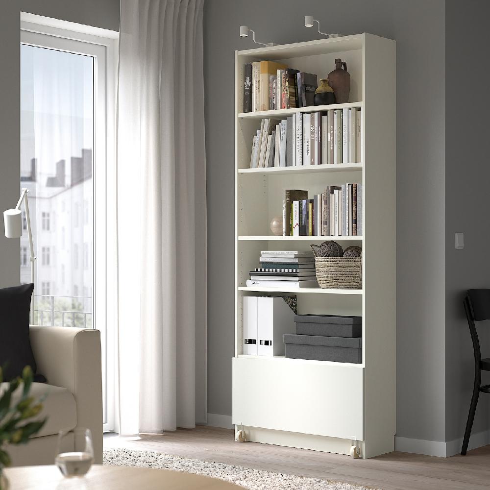 IKEA BILLY Librería Con Cajón Blanco 80x30x202 Cm