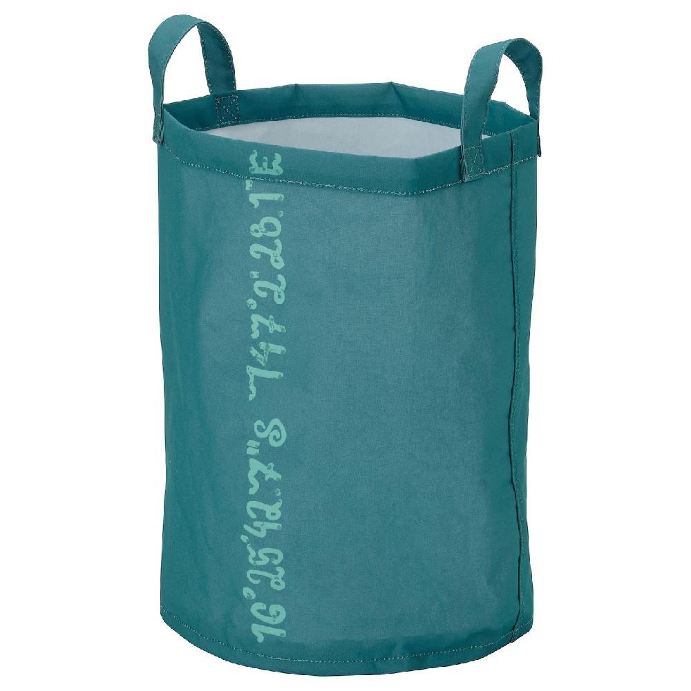 IKEA BLÅVINGAD Bolsa motivo ballena/verde azulado