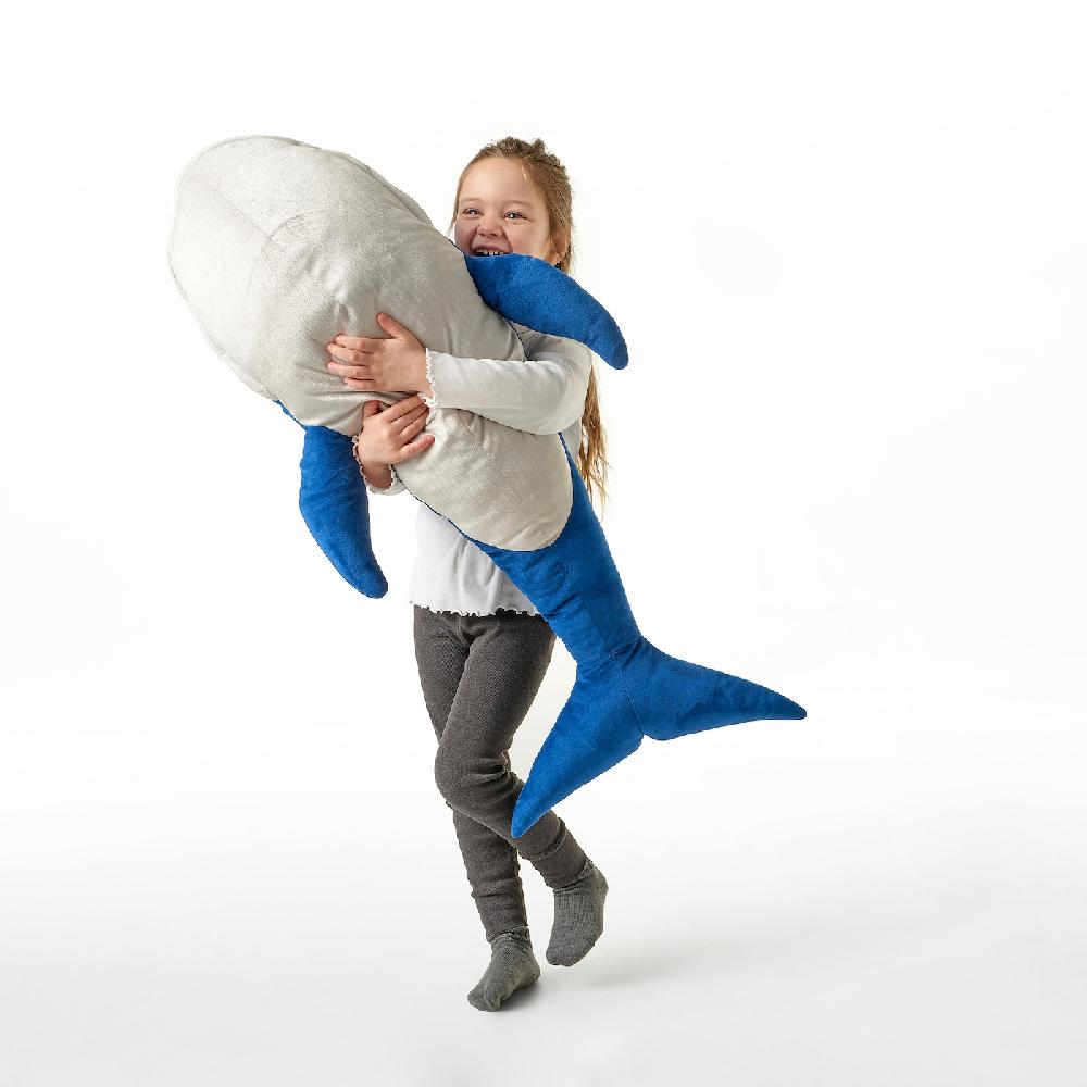 IKEA BLÅVINGAD Peluche Ballena Azul 100 Cm