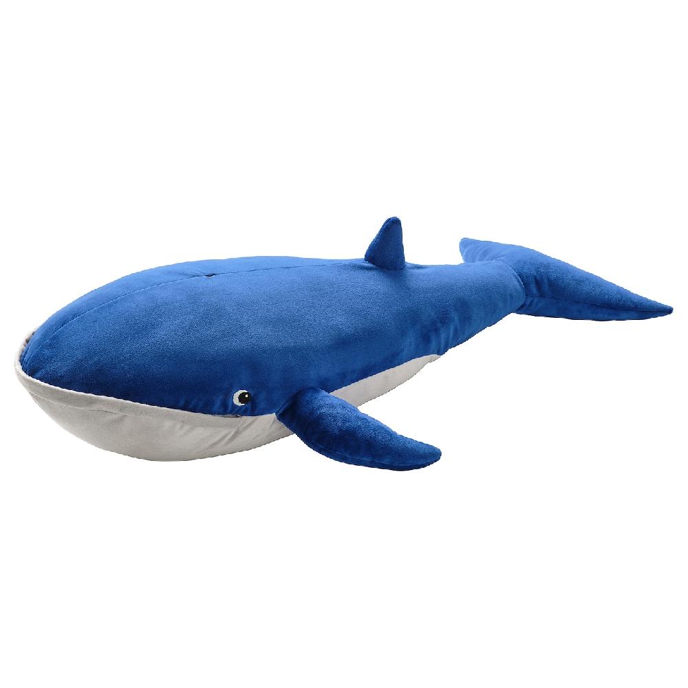 IKEA BLÅVINGAD Peluche ballena azul 100 cm