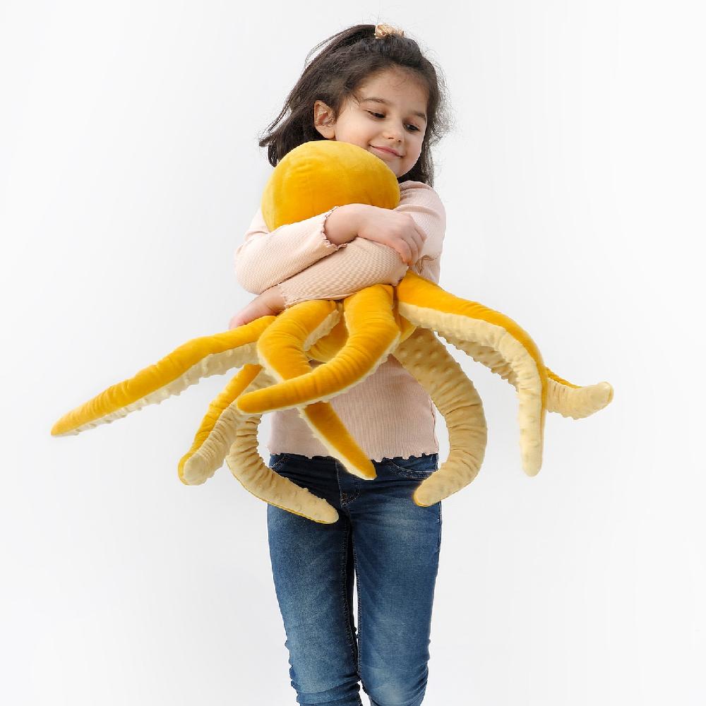 IKEA BLÅVINGAD Peluche Pulpo/amarillo 50 Cm