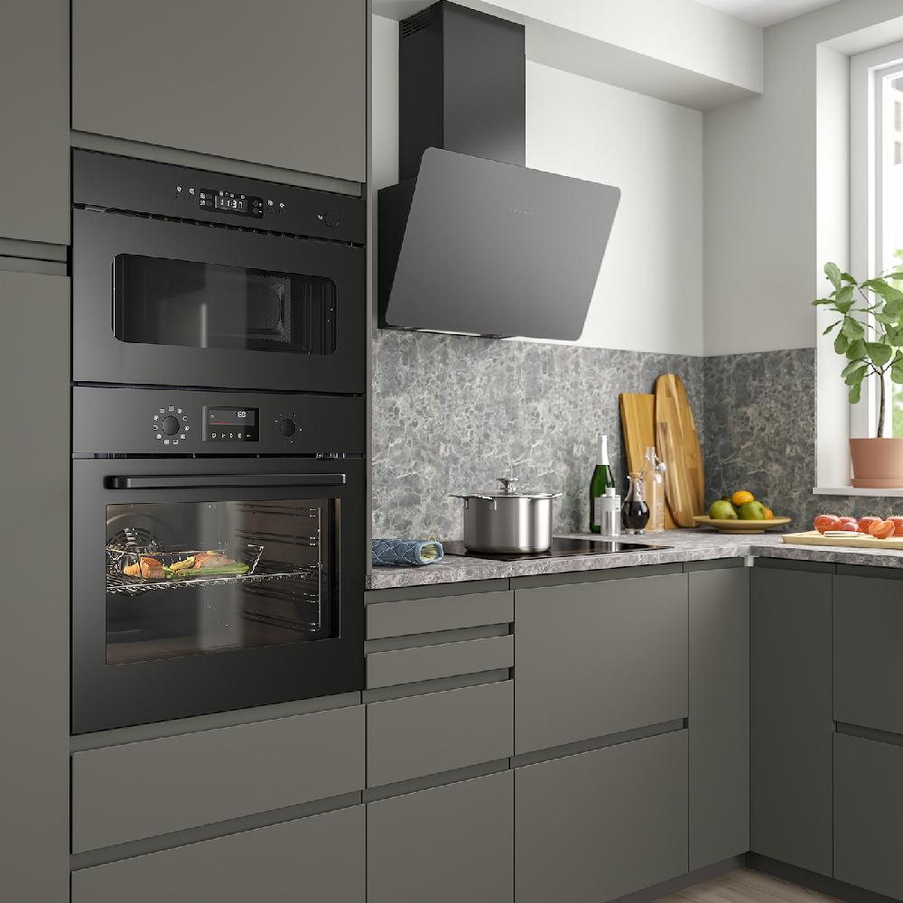 IKEA BRÄNDBO Horno De Aire Forzado IKEA 500 Negro