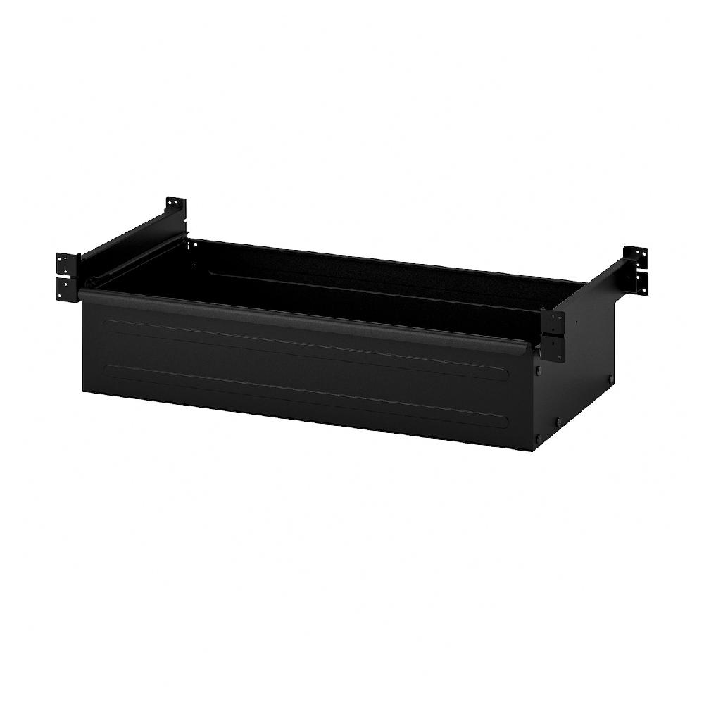 IKEA BROR Cajón negro 84x39 cm