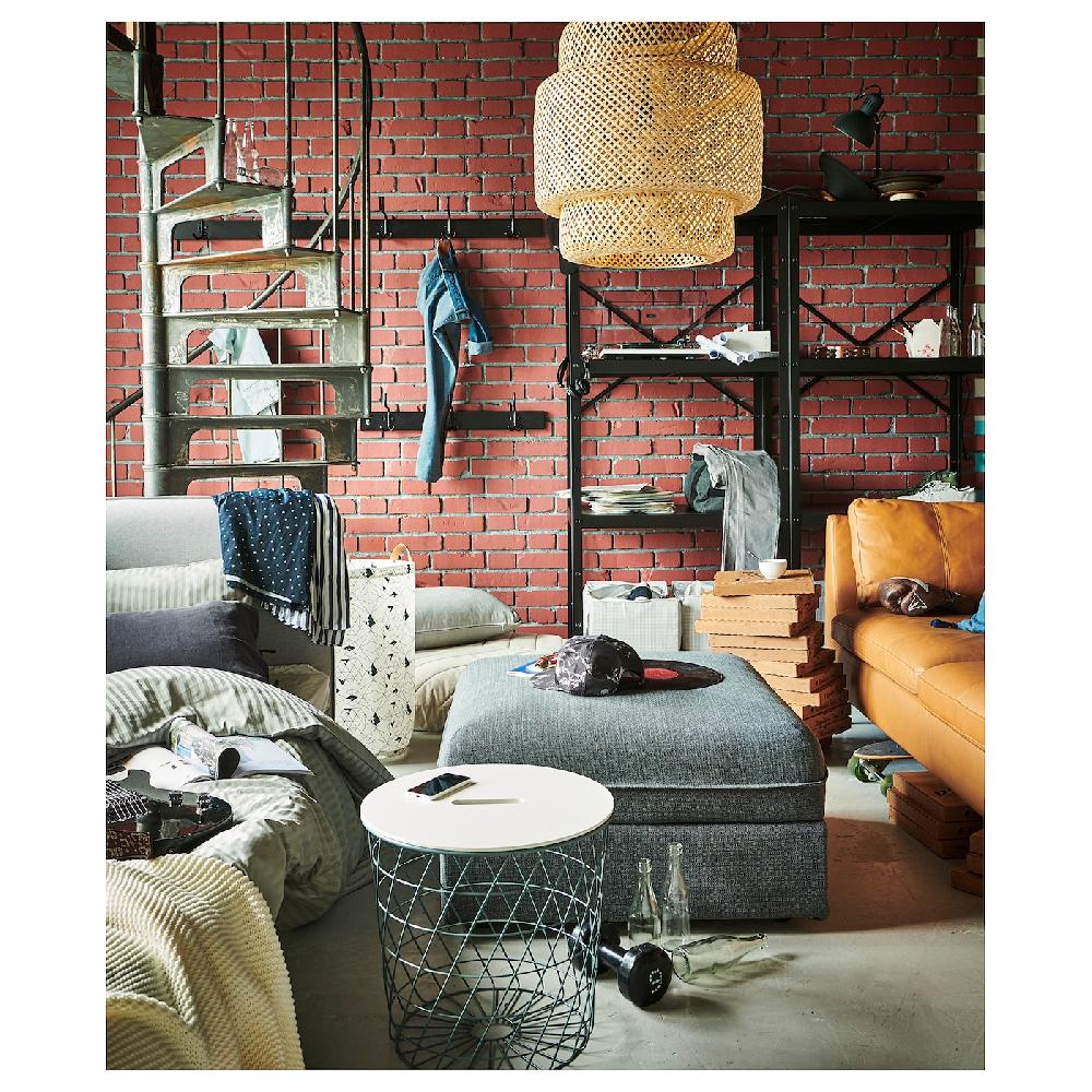 IKEA BROR Estantería Negro 254x40x190 Cm