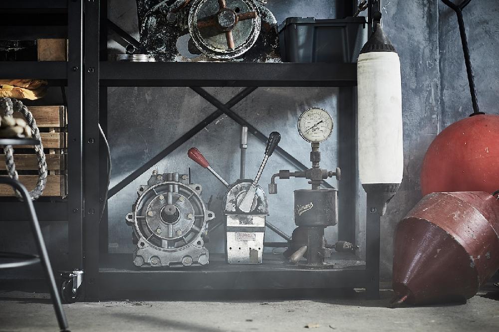 IKEA BROR Estantería Negro 85x40x190 Cm