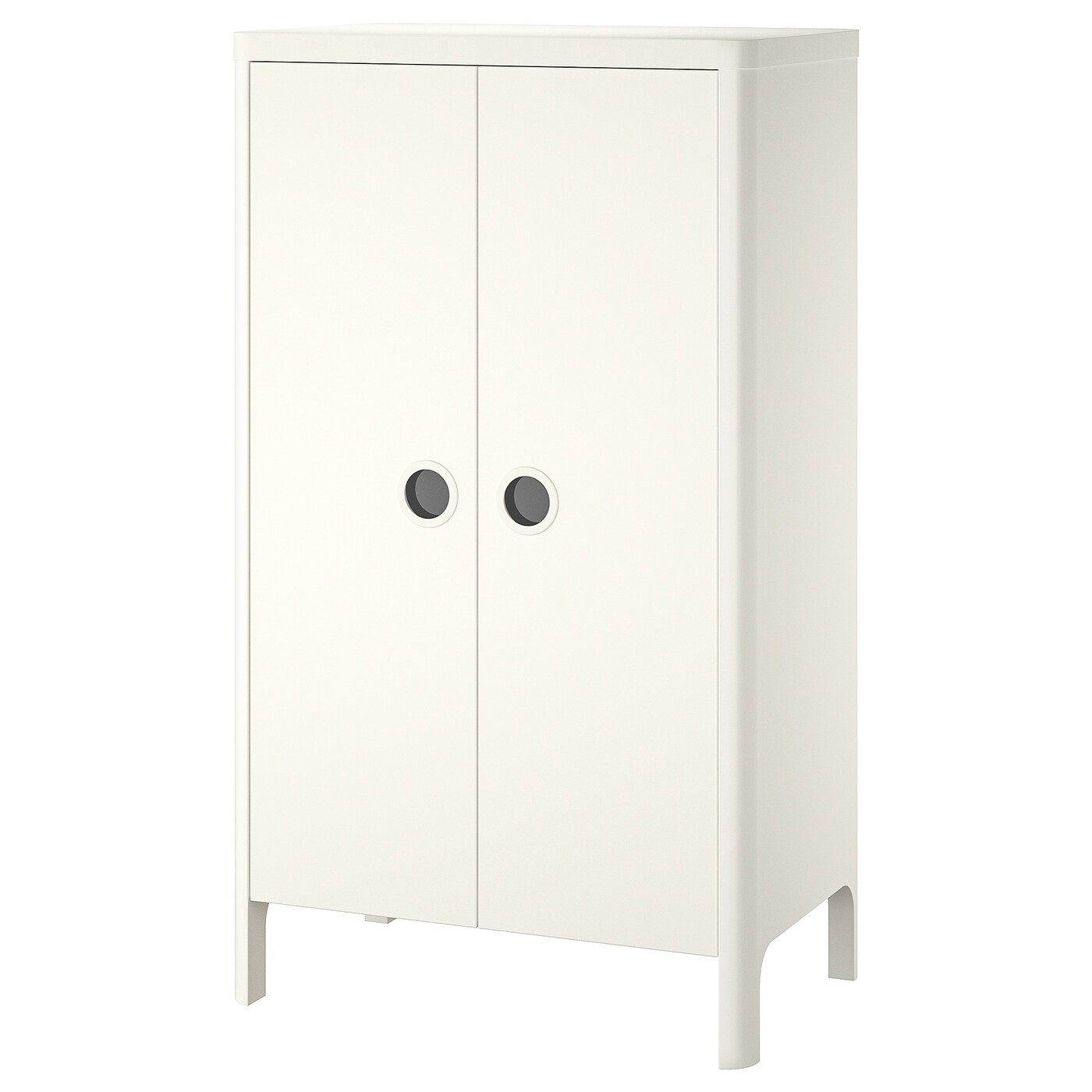IKEA BUSUNGE Armario blanco 80x139 cm