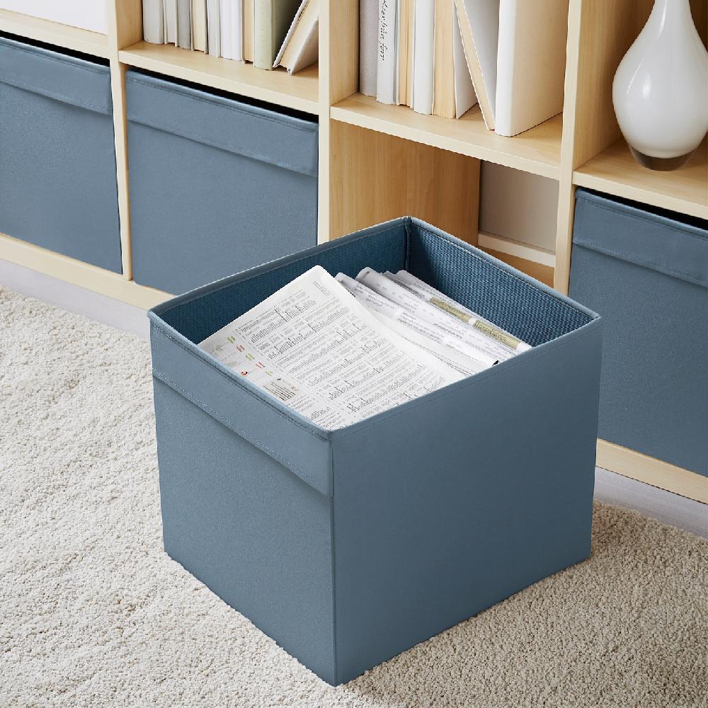 IKEA DRÖNA Caja Azul 33x38x33 Cm