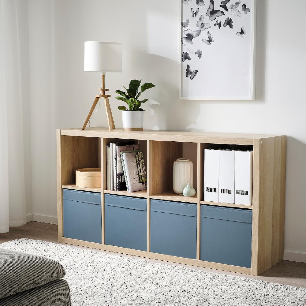 IKEA DRÖNA Caja Azul 33x38x33 Cm