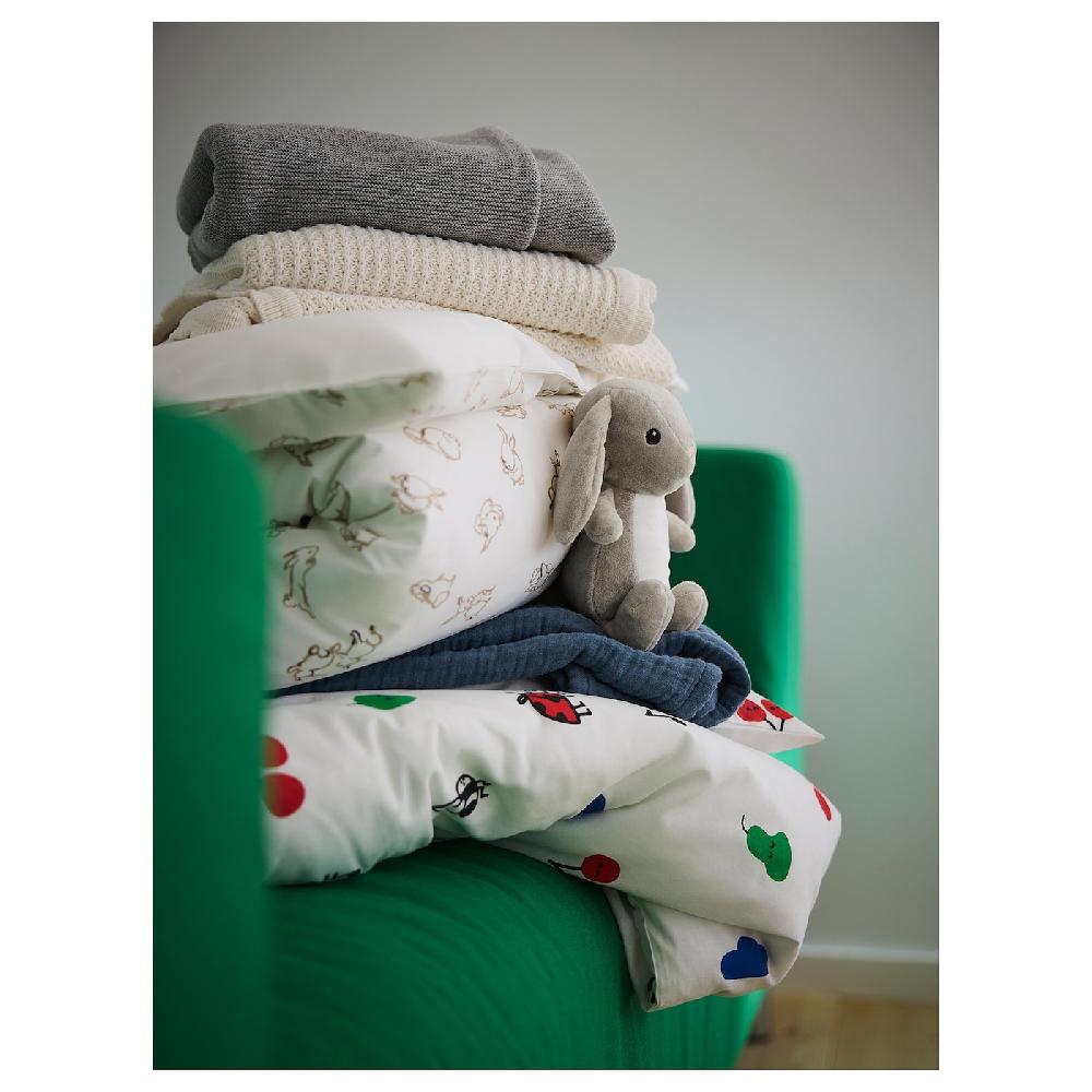 IKEA DVÄRGHARE Peluche Conejito/beige 21 Cm