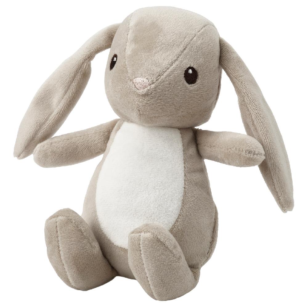 IKEA DVÄRGHARE Peluche conejito/beige 21 cm