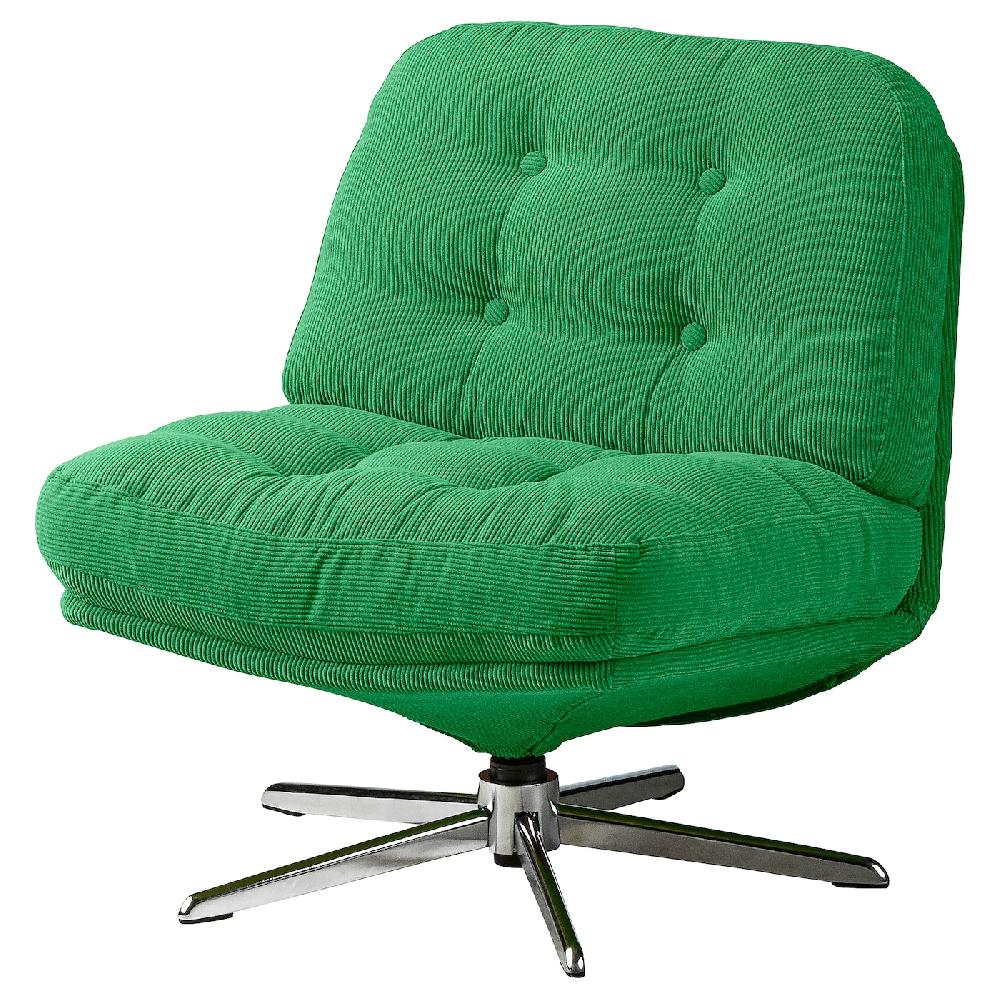 IKEA DYVLINGE Sillón giratorio Kelinge verde