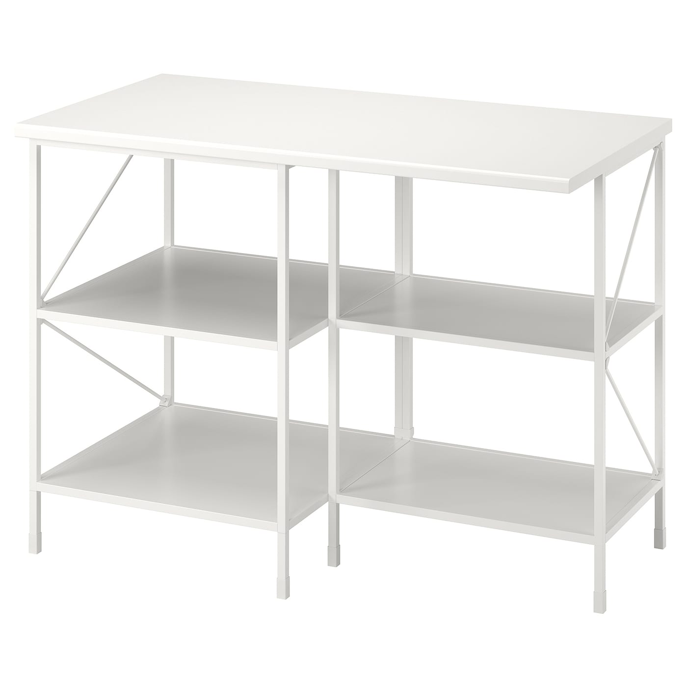 IKEA ENHET Banco de trabajo blanco 123x63.5x91 cm