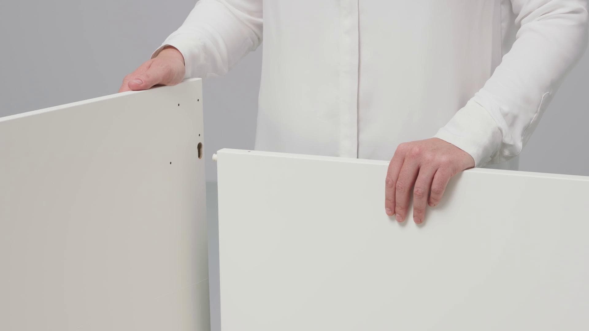 IKEA ENHET Cocina De Esquina Blanco