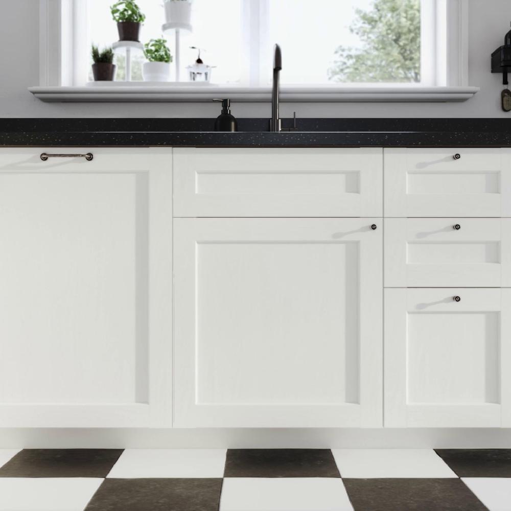 IKEA ENKÖPING Puerta Blanco Efecto Madera 60x80 Cm