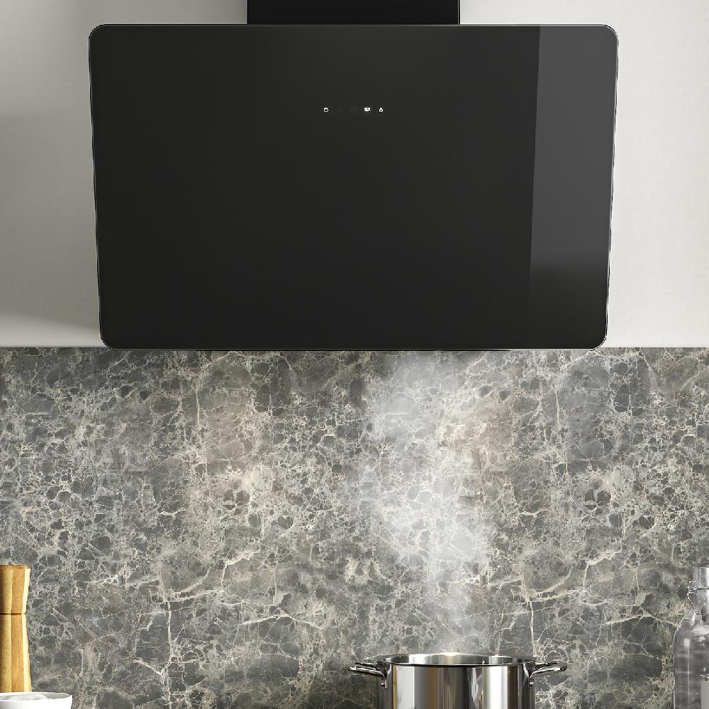 IKEA FINSMAKARE Extractor De Pared Negro 70 Cm