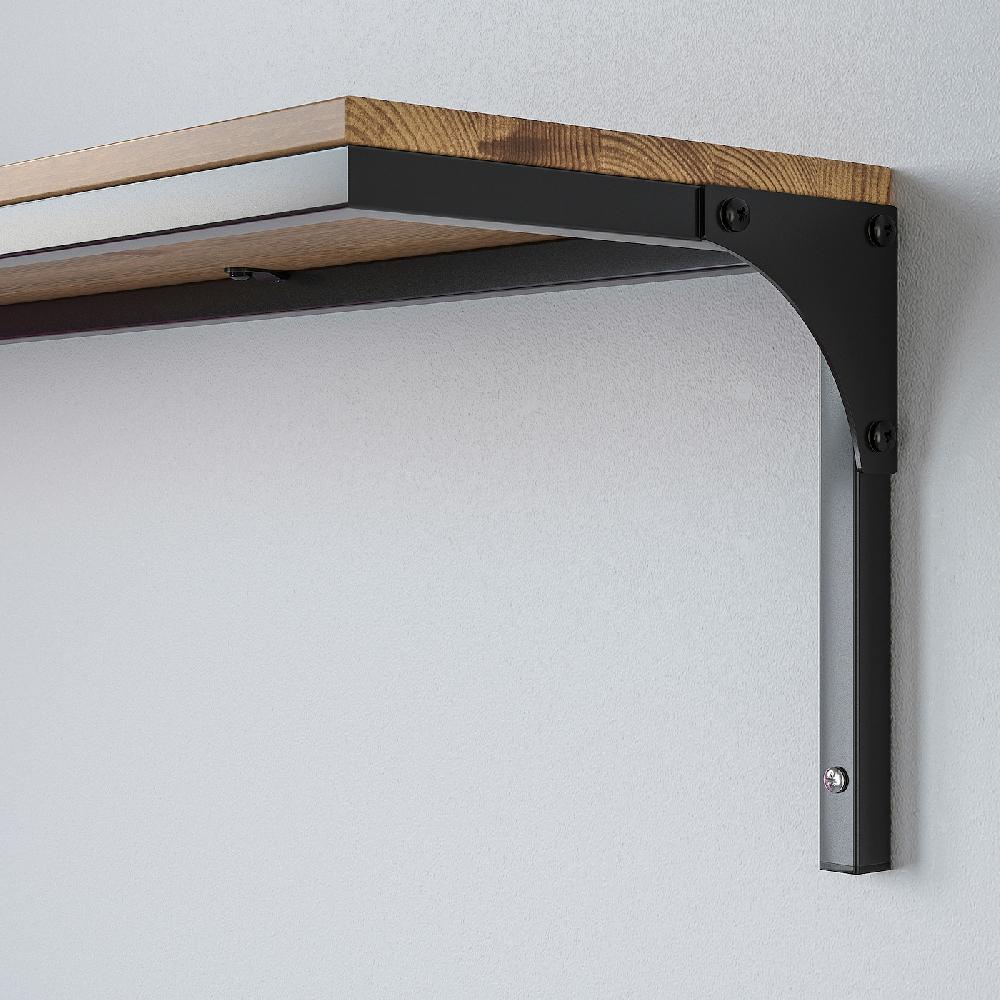 IKEA FJÄLLBO Combinación Estantes De Pared Negro
