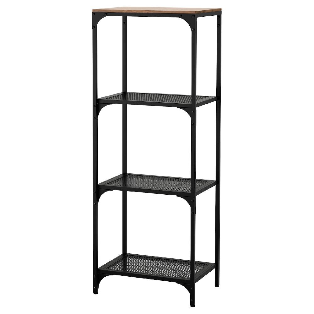 IKEA FJÄLLBO Estantería negro 51x136 cm