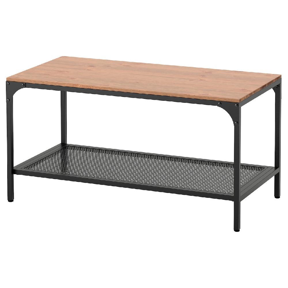IKEA FJÄLLBO Mesa de centro negro 90x46 cm