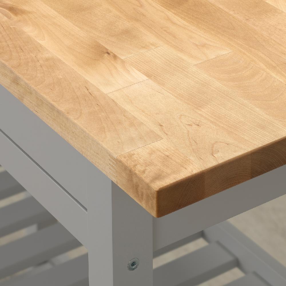 IKEA FÖRHÖJA Carrito Abedul/gris 100x43 Cm