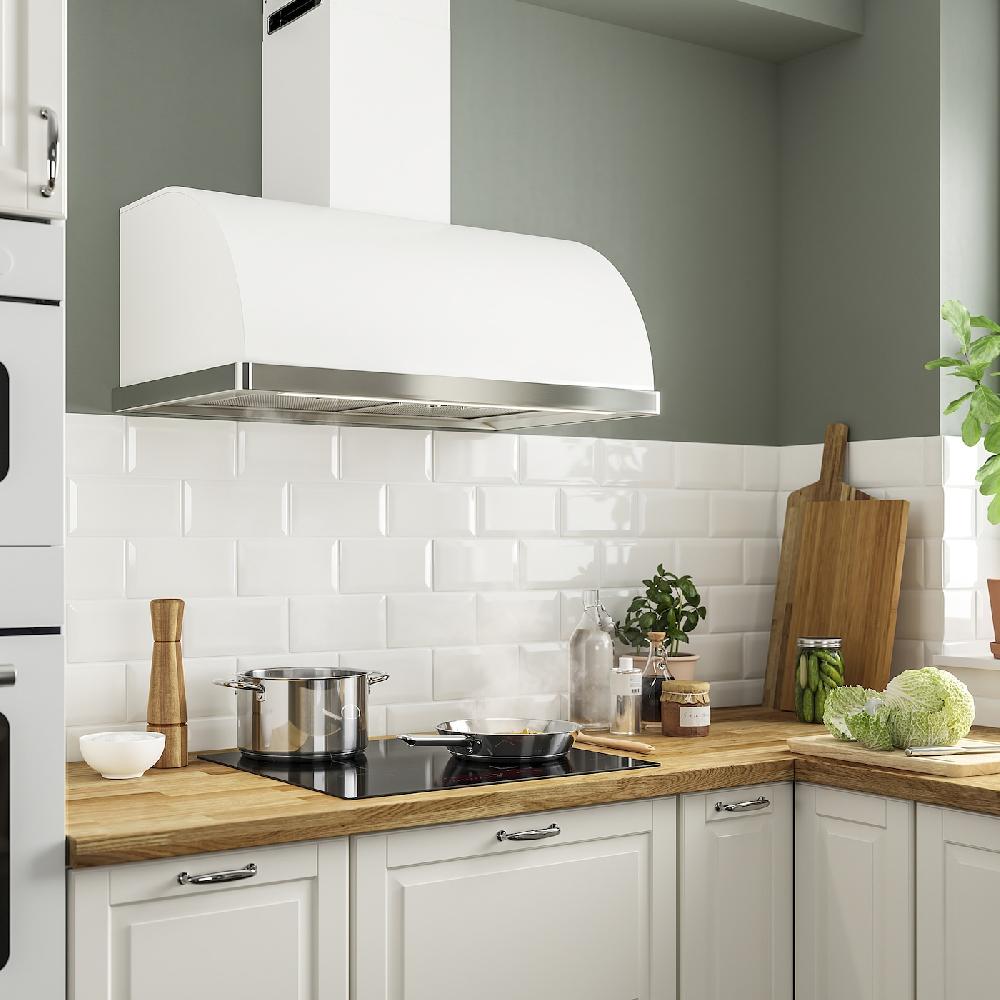 IKEA FULLSTÄNDIG Extractor De Pared Blanco 80 Cm