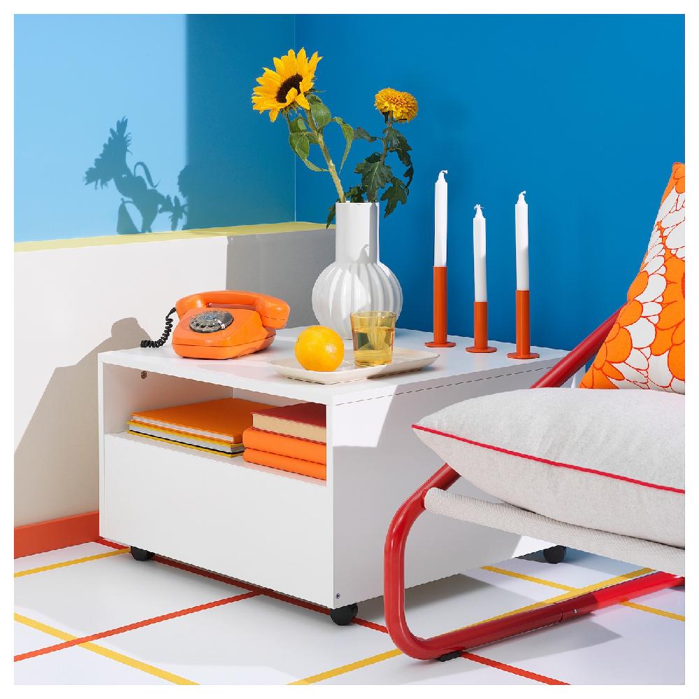 IKEA GARNANÄS Mesa De Centro Blanco 65x65 Cm