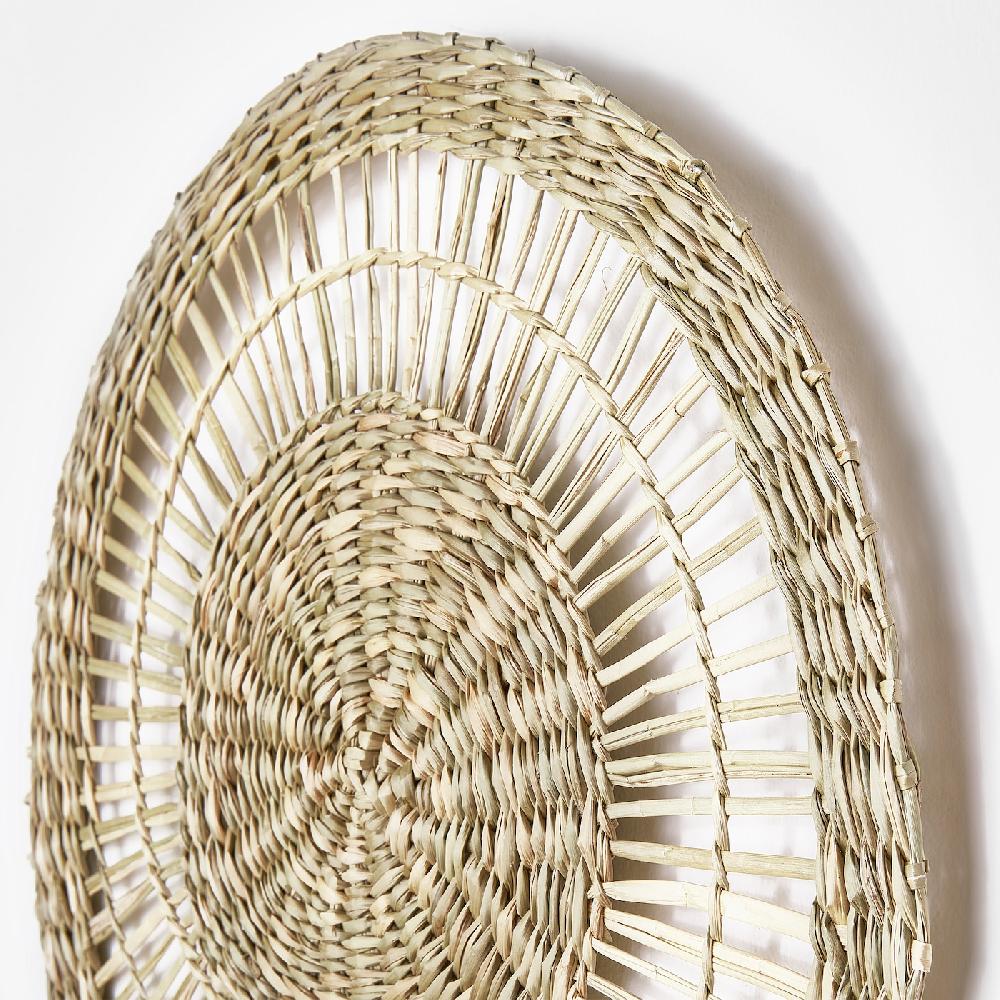 IKEA GILLSTAD Adorno Pared Juego 3 Junco A Mano