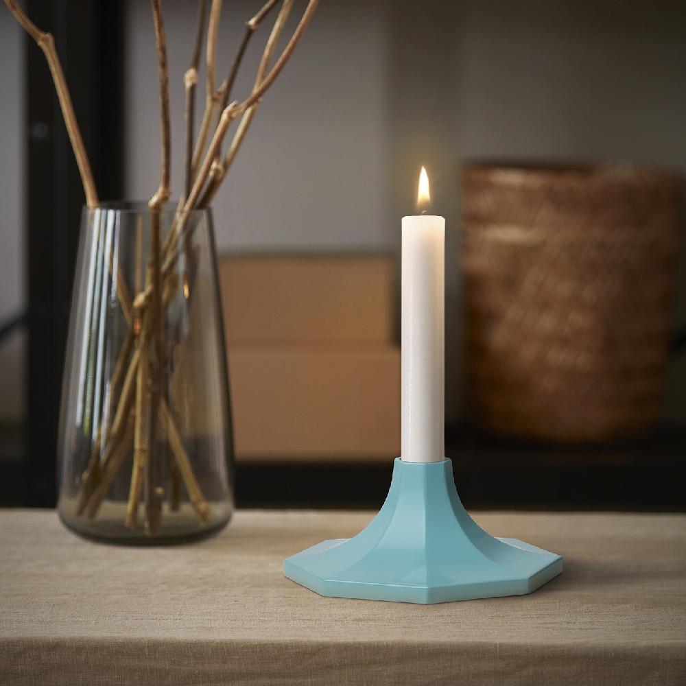 IKEA GOKVÄLLÅ Portavela Azul 14x6 Cm