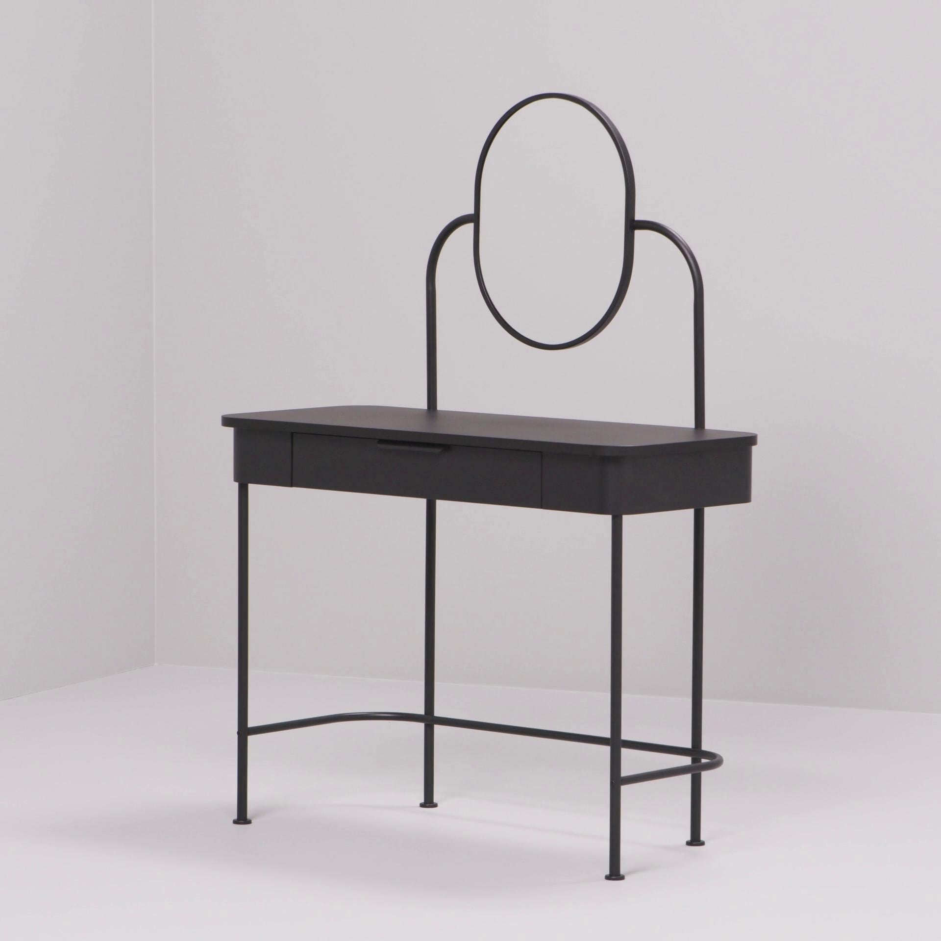 IKEA GRÅFJÄLLET Tocador Antracita 100x42 Cm